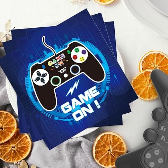 VIDEO GAMES DECORATIVE PAPER NAPKIN - Image 4